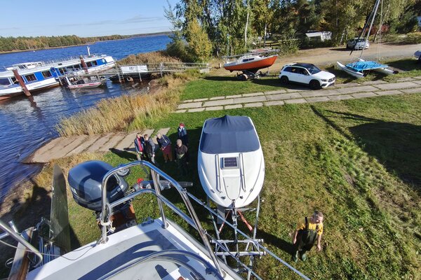 Boote einlagern und Auskranen 2026