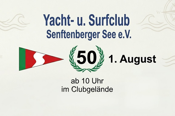Ankündigung zur 50-Jahr-Feier