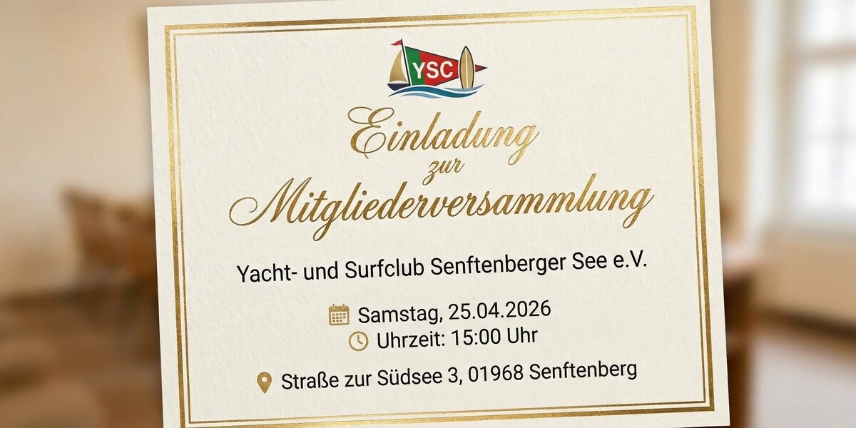 Einladung zur Mitgliederversammlung