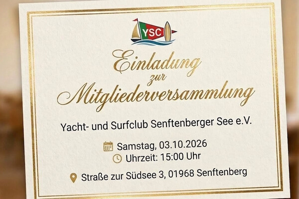 Mitgliederversammlung Herbst 2026